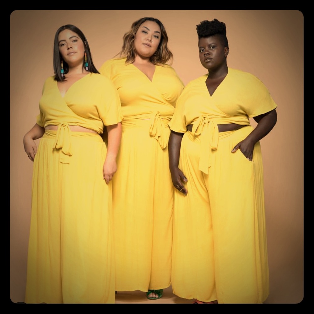 Premme yellow Marissa pant
